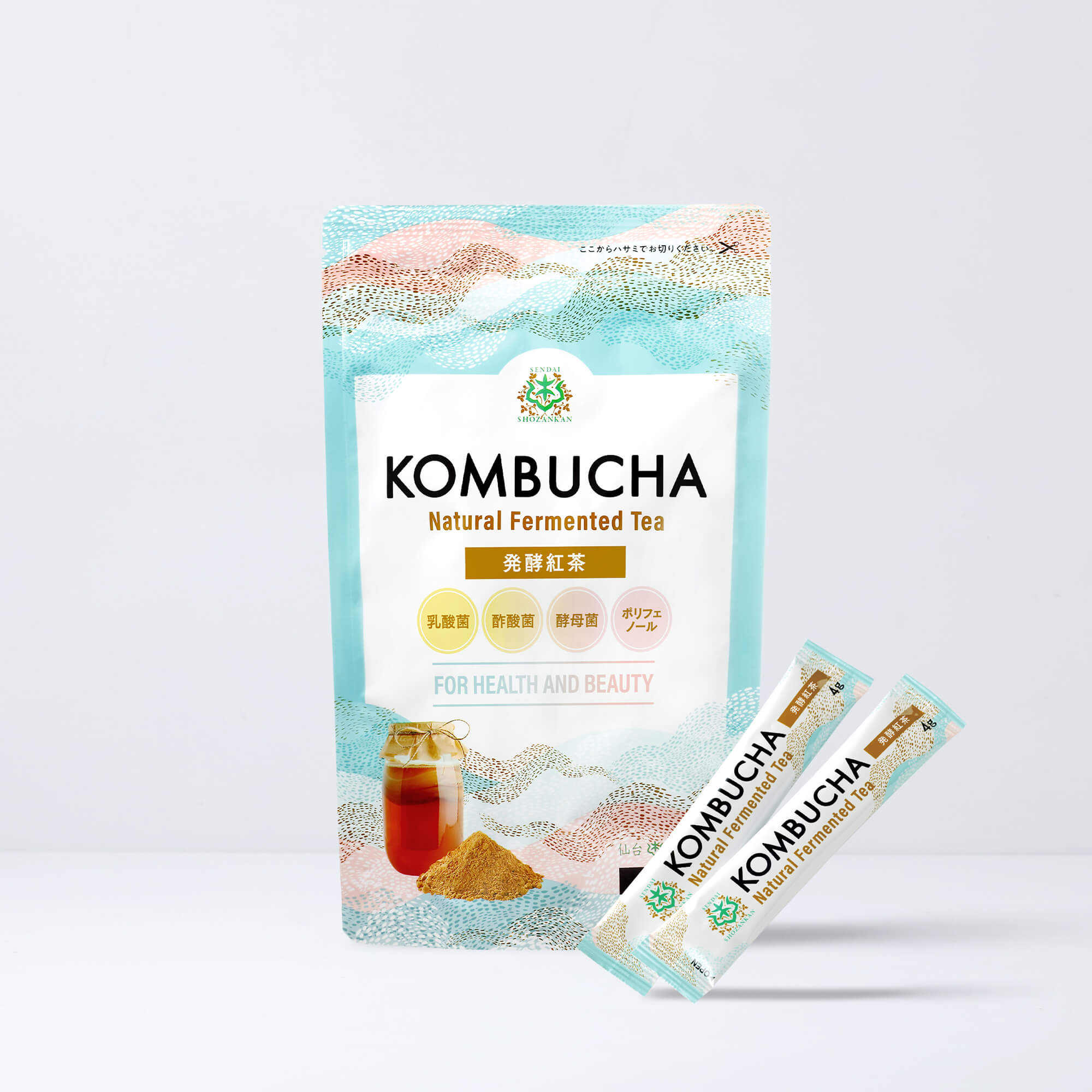 仙台勝山館 発酵紅茶 KOMBUCHA 4g×12本