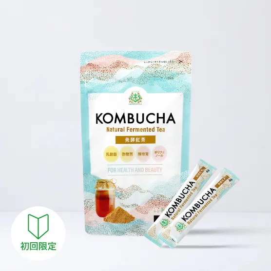 ★SALE★【今だけ10%OFF！初回限定割引】仙台勝山館 発酵紅茶 KOMBUCHA 4g×12本