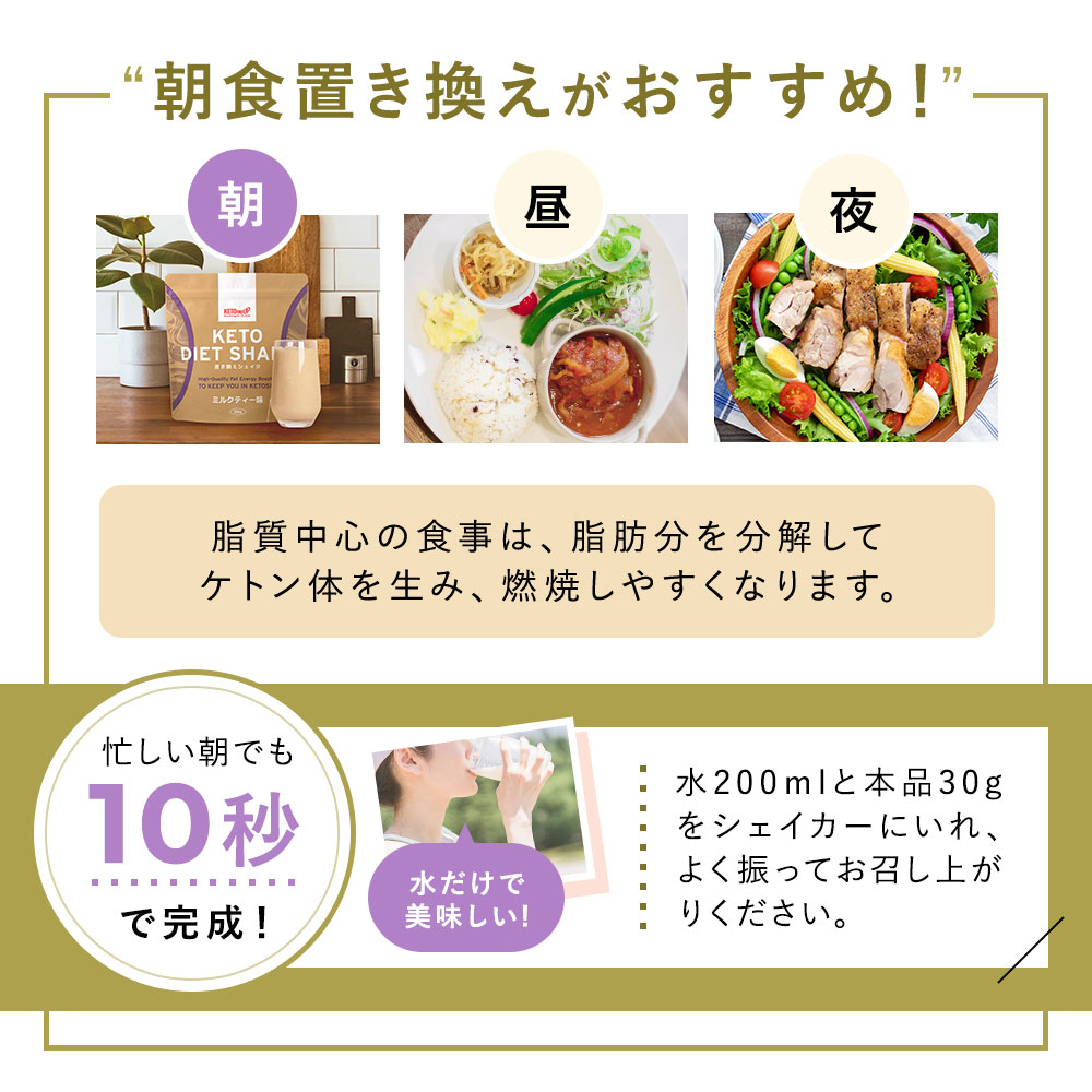 KETOneUP ケトダイエットシェイク 210g チョコレート味