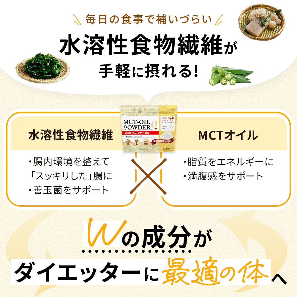 【初回特別価格】仙台勝山館 MCTオイルパウダーゼロ 250g