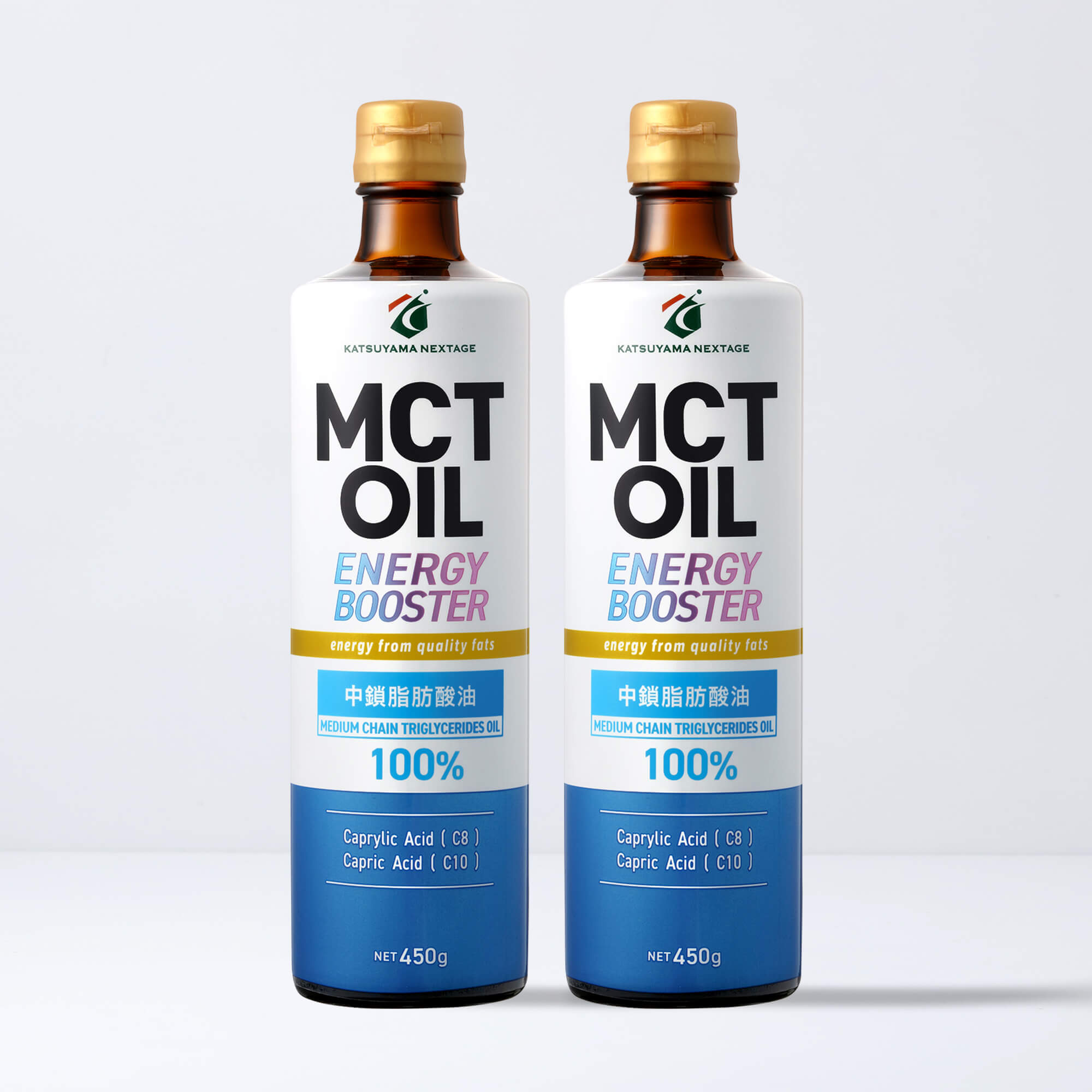 【お得にお届け便】勝山ネクステージ MCTオイル 450g（2本セット）＜3回以上継続＞