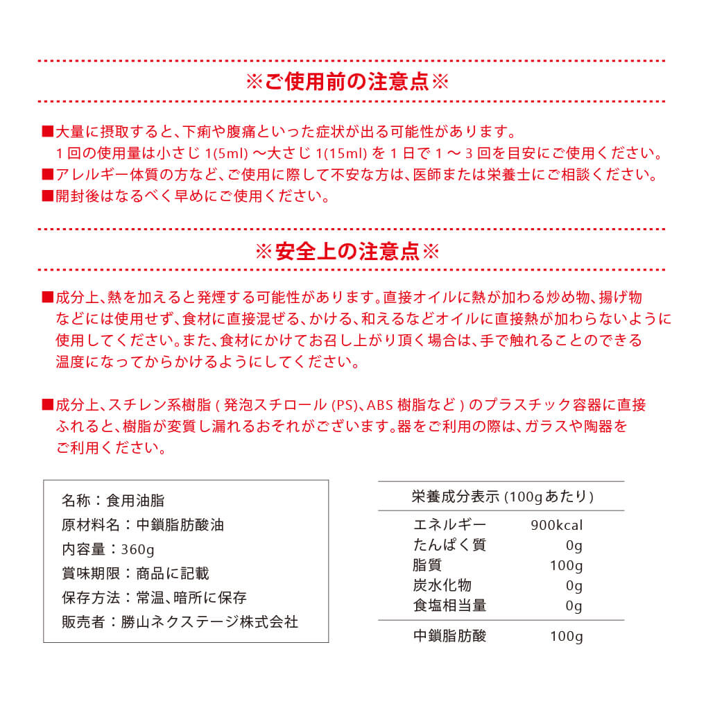 注意事項