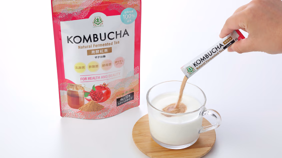 仙台勝山館 発酵紅茶 KOMBUCHA ザクロ