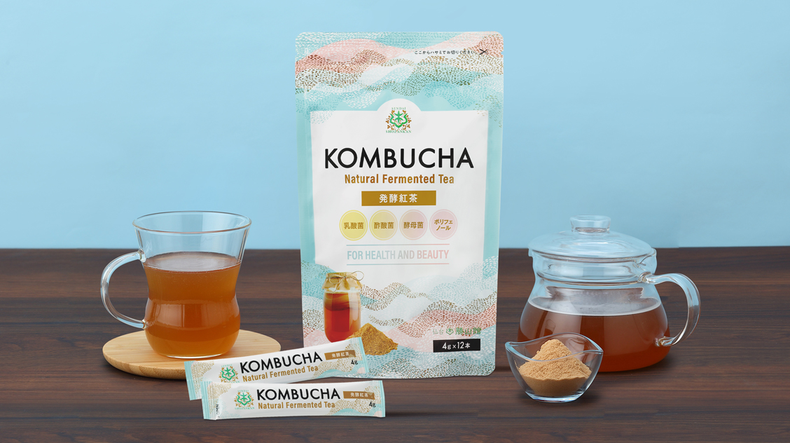 【お得にお届け便】仙台勝山館 発酵紅茶 KOMBUCHA 4g×12本（3個セット）＜3回以上継続＞